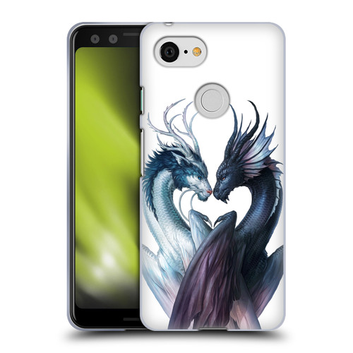 Jonas "JoJoesArt" Jödicke Creatures Yin Yang Dragon Soft Gel Case for Google Pixel 3