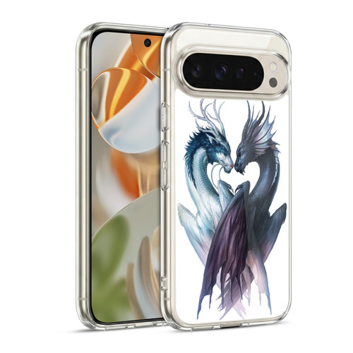 Jonas "JoJoesArt" Jödicke Creatures Yin Yang Dragon Soft Gel Case for Google Pixel 9 / Pixel 9 Pro