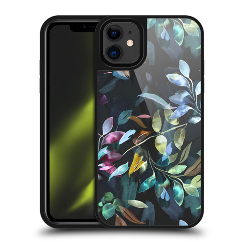 Ninola Botanical Patterns Watercolor Mystic Leaves Gel Armour Case For Apple iPhone 11