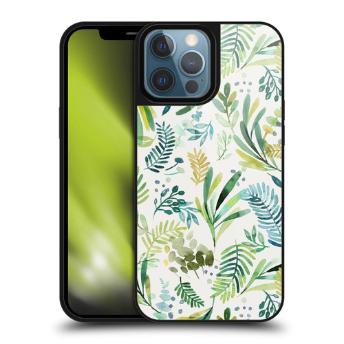 Ninola Botanical Patterns Tuscany Green Leaves Gel Armour Case For Apple iPhone 13 Pro Max