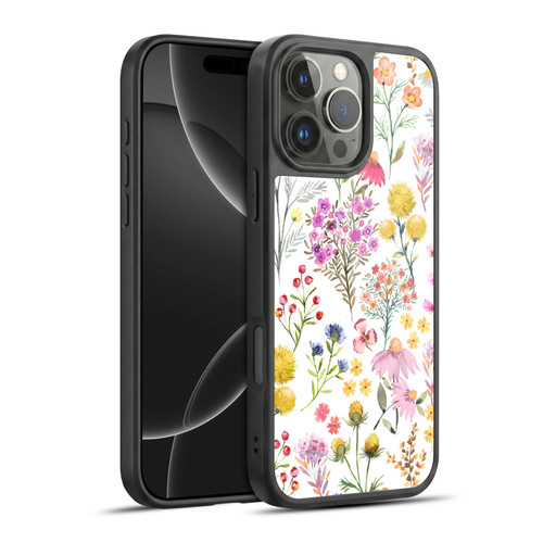 Ninola Botanical Patterns Delicate Gel Armour Case For Apple iPhone 16 Pro Max