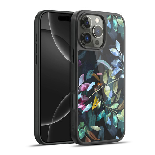 Ninola Botanical Patterns Watercolor Mystic Leaves Gel Armour Case For Apple iPhone 16 Pro Max