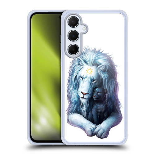 Jonas "JoJoesArt" Jödicke Creatures Light Of Child Lion Soft Gel Case for Samsung Galaxy A55 5G
