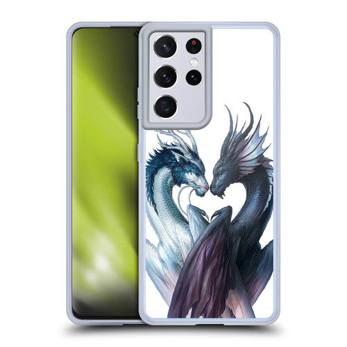 Jonas "JoJoesArt" Jödicke Creatures Yin Yang Dragon Soft Gel Case for Samsung Galaxy S21 Ultra 5G & MagSafe
