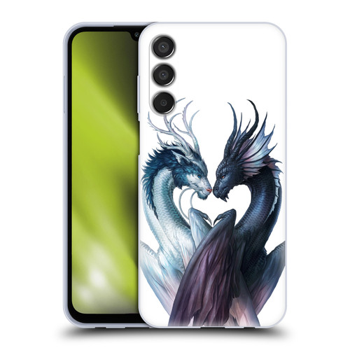 Jonas "JoJoesArt" Jödicke Creatures Yin Yang Dragon Soft Gel Case for Samsung Galaxy M15/F15 5G