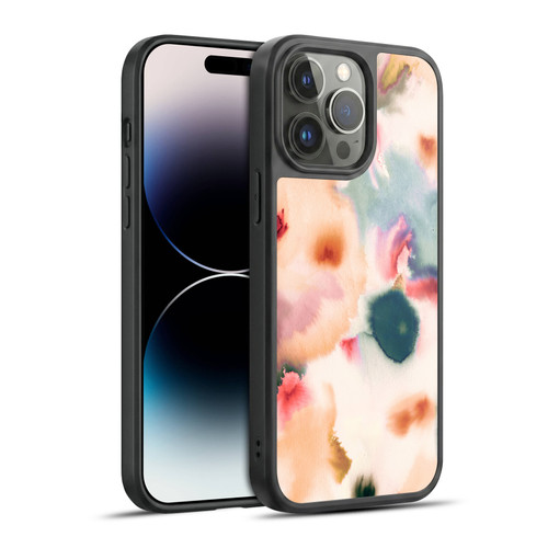 Ninola Pattern Abstract Watercolor Gel Armour Case For Apple iPhone 14 Pro Max