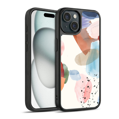 Ninola Pattern Abstract Pastel Gel Armour Case For Apple iPhone 15