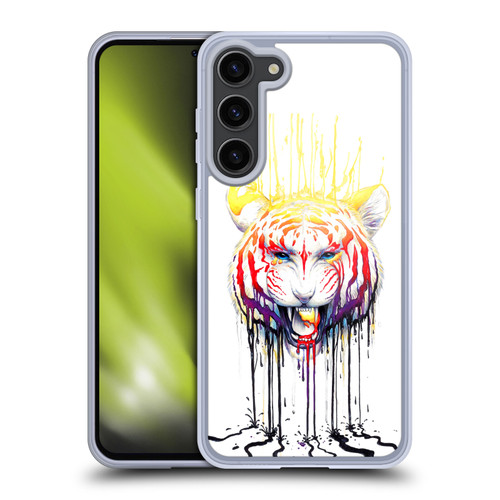 Jonas "JoJoesArt" Jödicke Creatures Fading Tiger Soft Gel Case for Samsung Galaxy S23+ 5G & MagSafe
