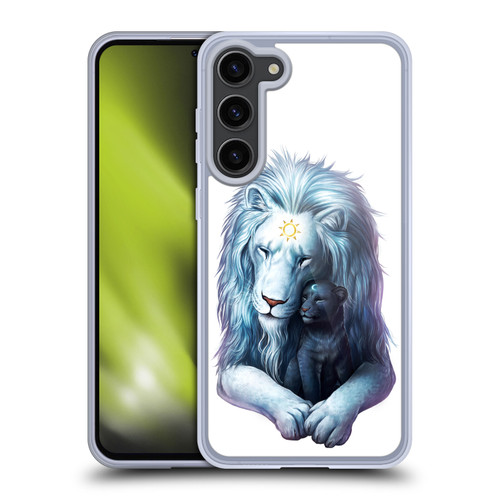 Jonas "JoJoesArt" Jödicke Creatures Light Of Child Lion Soft Gel Case for Samsung Galaxy S23+ 5G & MagSafe