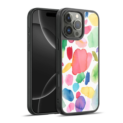 Ninola Pattern Abstract Color Joy Gel Armour Case For Apple iPhone 16 Pro Max