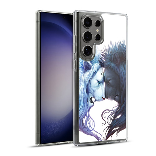 Jonas "JoJoesArt" Jödicke Creatures Brotherhood Lion Soft Gel Case for Samsung Galaxy S23 Ultra 5G & MagSafe
