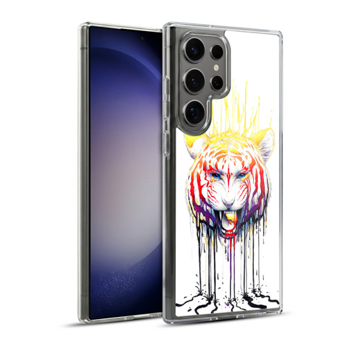 Jonas "JoJoesArt" Jödicke Creatures Fading Tiger Soft Gel Case for Samsung Galaxy S23 Ultra 5G & MagSafe