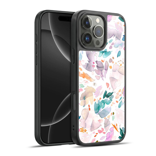 Ninola Pattern Abstract Petals Gel Armour Case For Apple iPhone 16 Pro Max