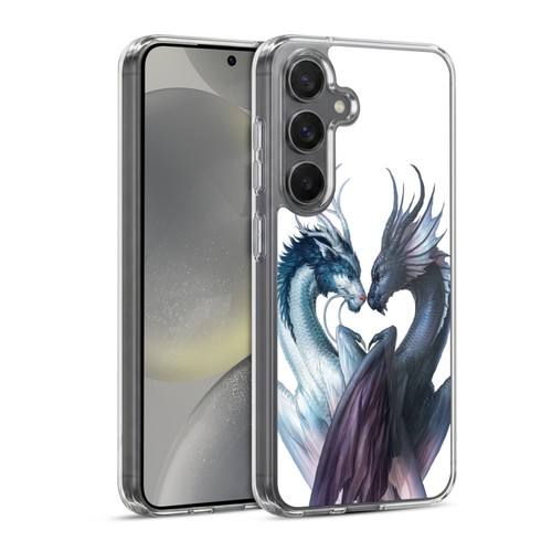 Jonas "JoJoesArt" Jödicke Creatures Yin Yang Dragon Soft Gel Case for Samsung Galaxy S24 5G & MagSafe
