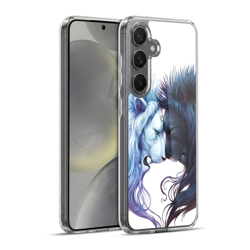 Jonas "JoJoesArt" Jödicke Creatures Brotherhood Lion Soft Gel Case for Samsung Galaxy S24+ 5G & MagSafe