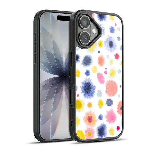 Ninola Pattern Abstract Watercolor Dots Gel Armour Case For Apple iPhone 17