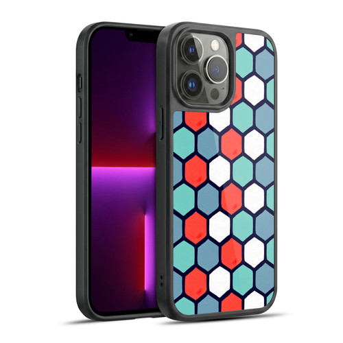 Cat Coquillette Patterns 6 Honeycomb Coral Gel Armour Case For Apple iPhone 13 Pro Max