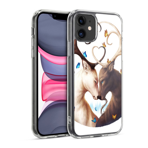 Jonas "JoJoesArt" Jödicke Wildlife Deer Soft Gel Case for Apple iPhone 11