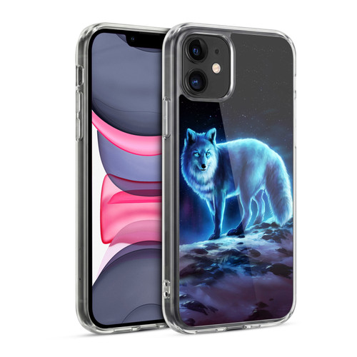 Jonas "JoJoesArt" Jödicke Wildlife Ice Fox Soft Gel Case for Apple iPhone 11