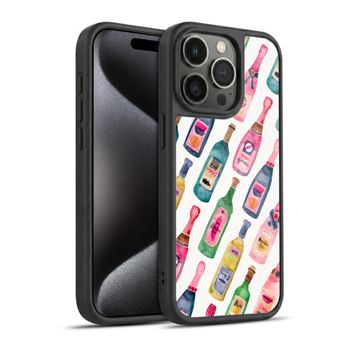 Cat Coquillette Patterns 6 Champagne Pattern Gel Armour Case For Apple iPhone 15 Pro