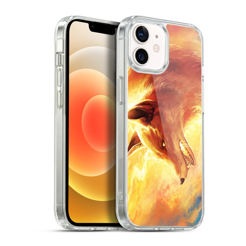 Jonas "JoJoesArt" Jödicke Wildlife Fire Fox Soft Gel Case for Apple iPhone 12 / iPhone 12 Pro & MagSafe