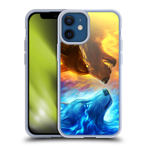 Jonas "JoJoesArt" Jödicke Wildlife Fire And Ice Soft Gel Case for Apple iPhone 12 Mini & MagSafe