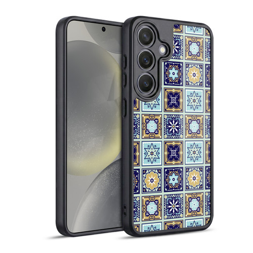 Cat Coquillette Patterns 6 Mexican Tile 2 Gel Armour Case For Samsung Galaxy S24 5G