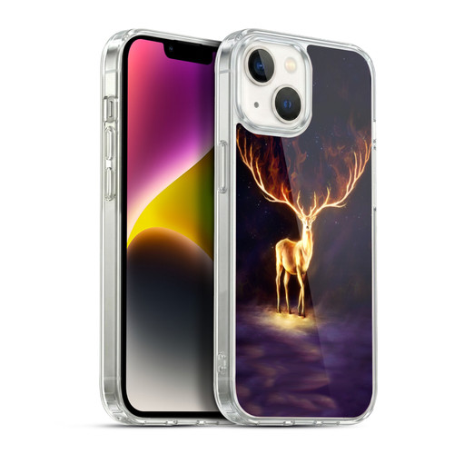 Jonas "JoJoesArt" Jödicke Wildlife Firewalker Soft Gel Case for Apple iPhone 14