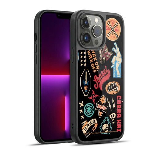 Cobra Kai Season 5 Key Art Icons Pattern Gel Armour Case For Apple iPhone 13 Pro Max