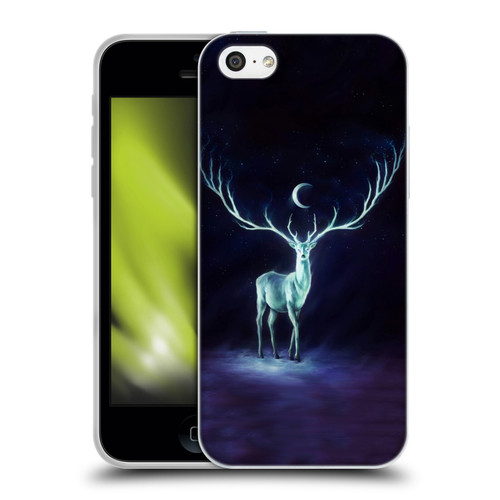 Jonas "JoJoesArt" Jödicke Wildlife Nightbringer Soft Gel Case for Apple iPhone 5c