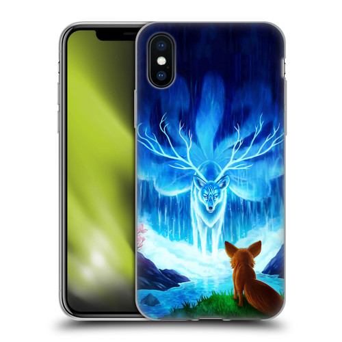 Jonas "JoJoesArt" Jödicke Wildlife Wisdom Soft Gel Case for Apple iPhone X / iPhone XS & MagSafe