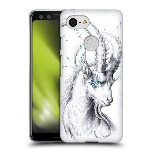 Jonas "JoJoesArt" Jödicke Wildlife Capricorn Soft Gel Case for Google Pixel 3
