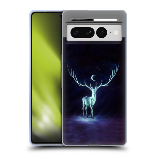Jonas "JoJoesArt" Jödicke Wildlife Nightbringer Soft Gel Case for Google Pixel 7 Pro