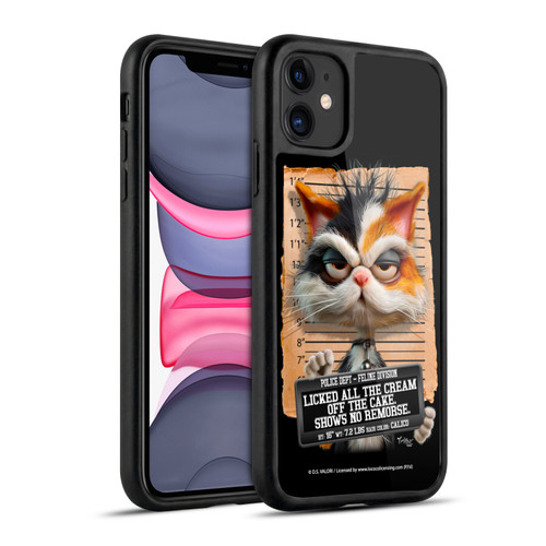 D.S. Valori Kitty And Puppy Kitty Licked The Cream Gel Armour Case For Apple iPhone 11