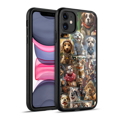 D.S. Valori Kitty And Puppy Puppy Kingdom Gel Armour Case For Apple iPhone 11