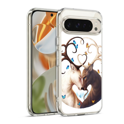 Jonas "JoJoesArt" Jödicke Wildlife Deer Soft Gel Case for Google Pixel 9 / Pixel 9 Pro