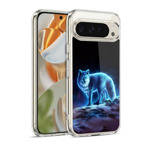 Jonas "JoJoesArt" Jödicke Wildlife Ice Fox Soft Gel Case for Google Pixel 9 / Pixel 9 Pro