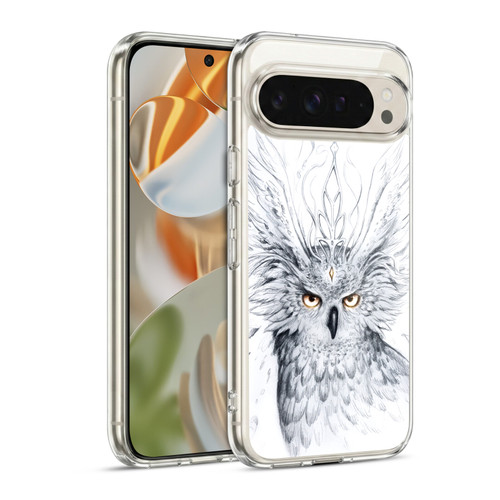 Jonas "JoJoesArt" Jödicke Wildlife Owl Soft Gel Case for Google Pixel 9 / Pixel 9 Pro