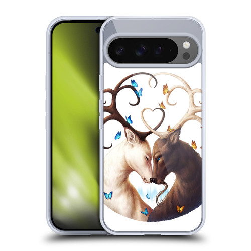 Jonas "JoJoesArt" Jödicke Wildlife Deer Soft Gel Case for Google Pixel 9 Pro XL