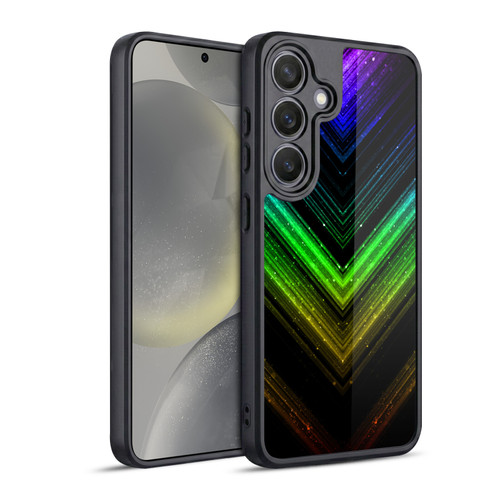 PLdesign Sparkly Metallic Rainbow Gel Armour Case For Samsung Galaxy S24 5G