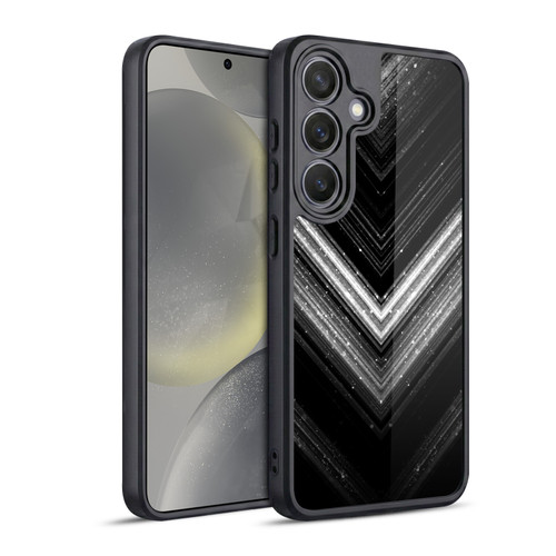 PLdesign Sparkly Metallic Silver Gel Armour Case For Samsung Galaxy S24 5G