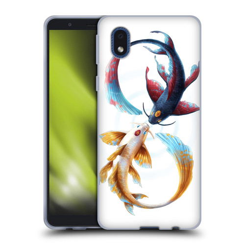 Jonas "JoJoesArt" Jödicke Wildlife Eternal Bond Koi Soft Gel Case for Samsung Galaxy A01 Core (2020)