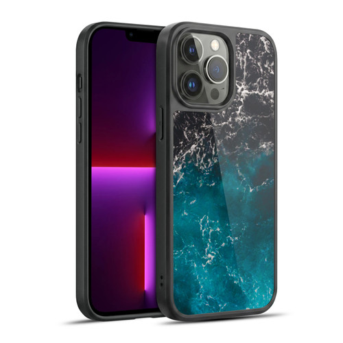 PLdesign Water Ombre Sea Gel Armour Case For Apple iPhone 13 Pro Max