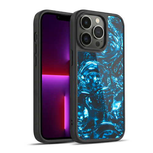 PLdesign Water Marbles Gel Armour Case For Apple iPhone 13 Pro