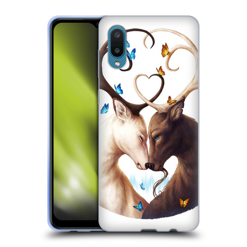 Jonas "JoJoesArt" Jödicke Wildlife Deer Soft Gel Case for Samsung Galaxy A02/M02 (2021)