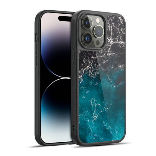 PLdesign Water Ombre Sea Gel Armour Case For Apple iPhone 14 Pro Max