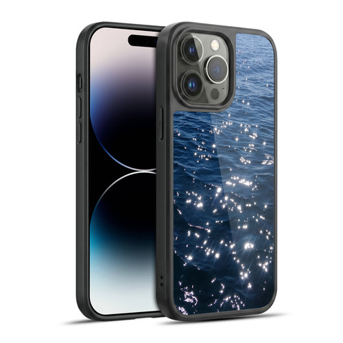 PLdesign Water Sparkly Sea Waves Gel Armour Case For Apple iPhone 14 Pro Max