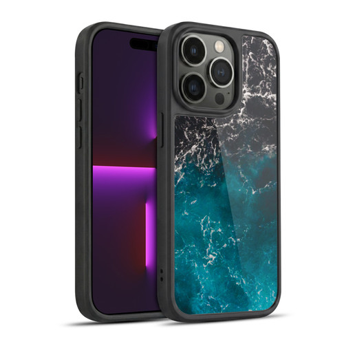 PLdesign Water Ombre Sea Gel Armour Case For Apple iPhone 14 Pro