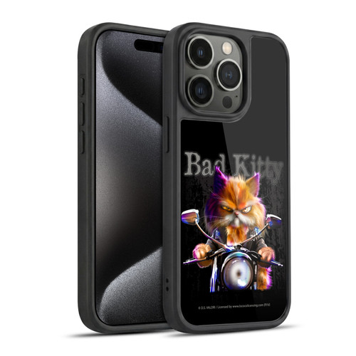 D.S. Valori Kitty And Puppy Bad Kitty Gel Armour Case For Apple iPhone 15 Pro