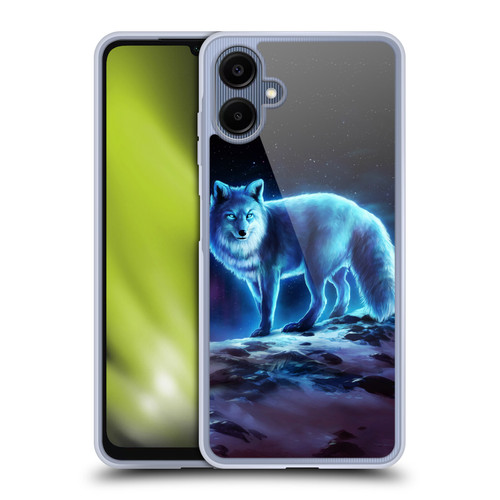 Jonas "JoJoesArt" Jödicke Wildlife Ice Fox Soft Gel Case for Samsung Galaxy A06 4G / 5G